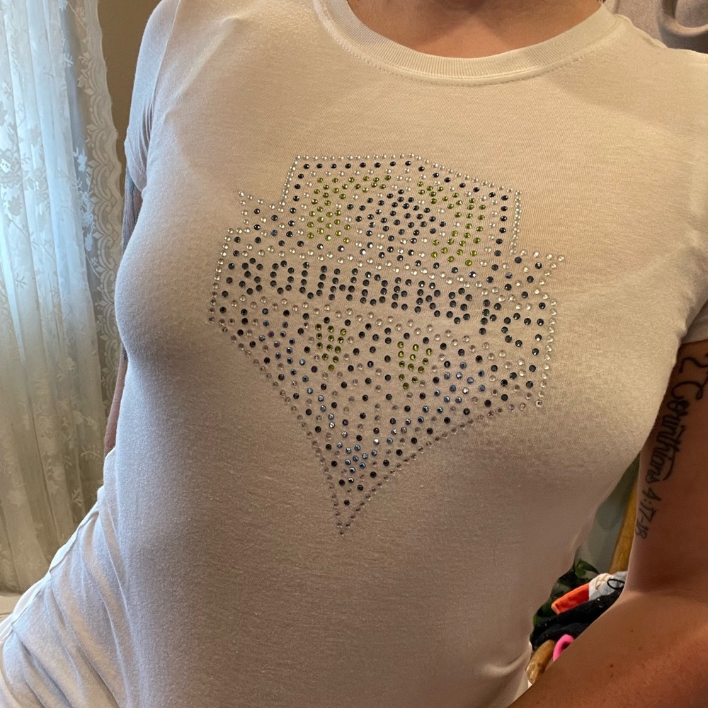 Seattle Sounders Rhinestone Top - Picture 5 of 5